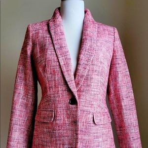 Tommy Hilfiger Tweed Blazer w/ Elbow Patches